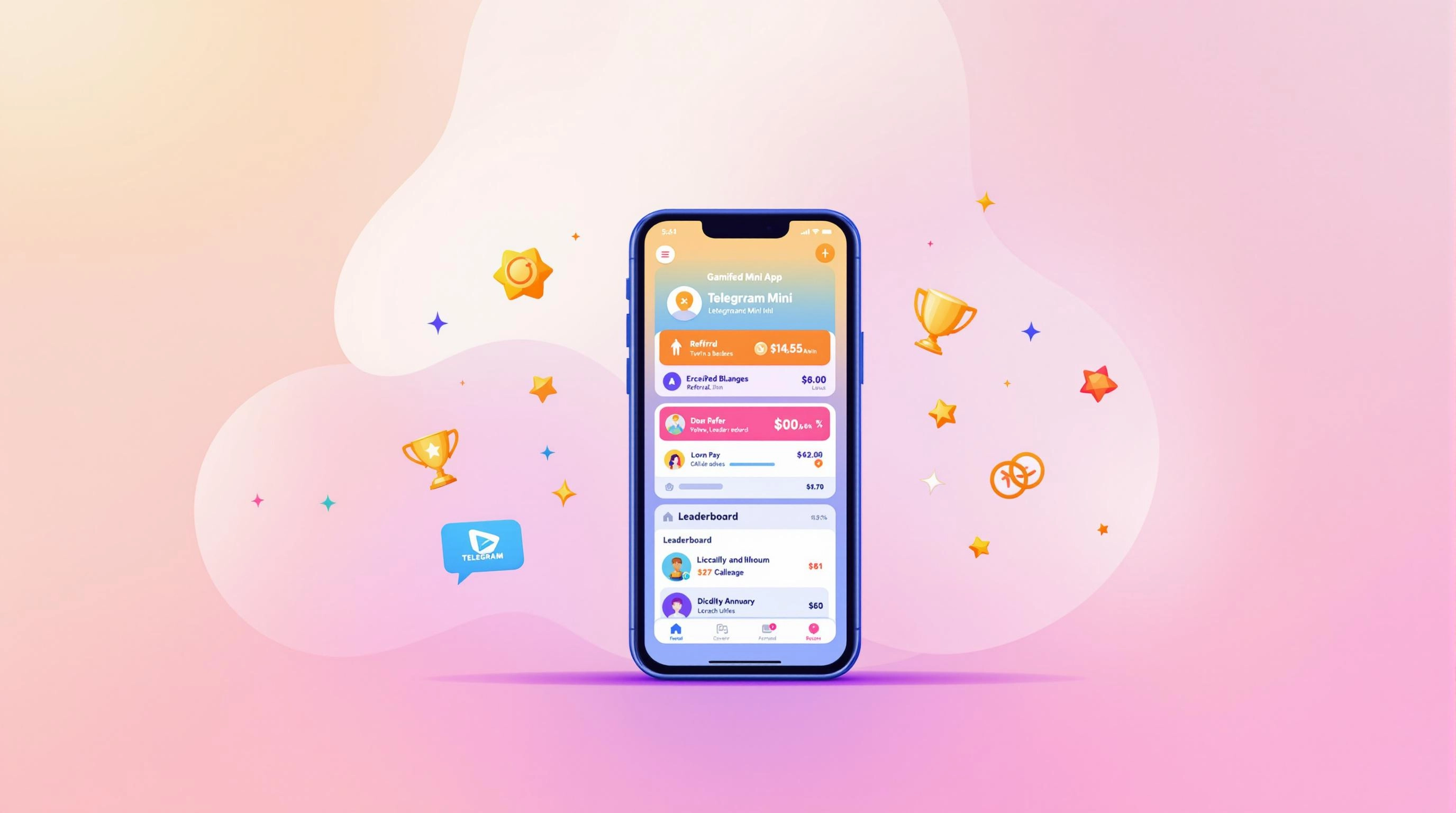 Top Telegram Mini Apps Using Gamified Referrals