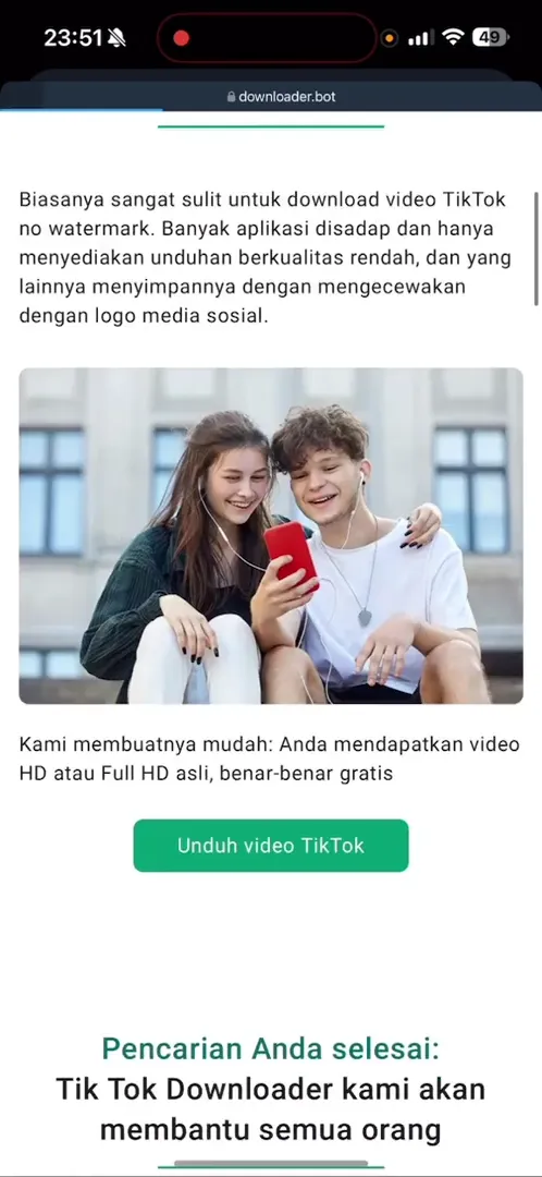 TikTok Downloader web version